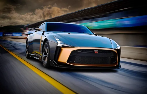Concept, Nissan, 2018, ItalDesign, GT-R50