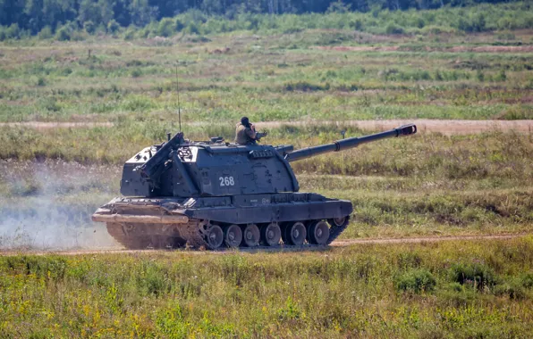 Картинка самоходная, гаубица, 152-мм, российская, дивизионная, «Мста-С», MSTA-S