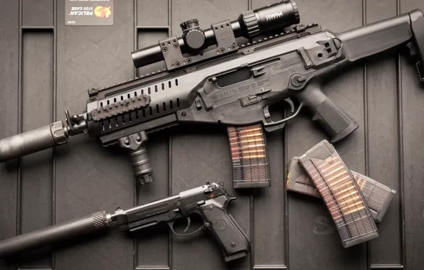 Оружие, автомат, weapon, Beretta, штурмовая винтовка, M9A1, assaul rifle, ARX
