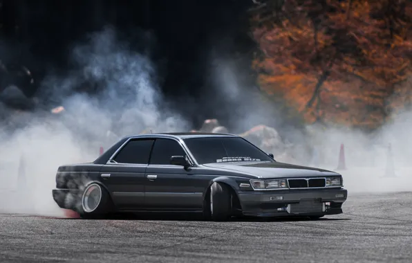 Картинка Drift, JDM, C33, nISSAN, lAUREL