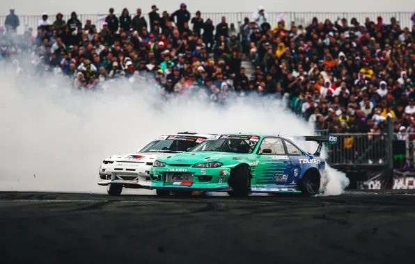 Дрифт, Silvia, Nissan, drift, ниссан, falken, Nissan Silvia, motorsport