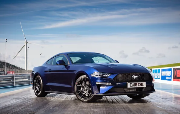 Mustang, Ford, Fastback, 2018, Ecoboost