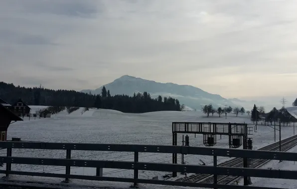 Switzerland, ALPS, mount Rigi, Buonas