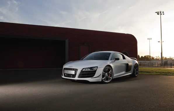 Картинка Audi, white, R8, Audi R8 GT Coupe