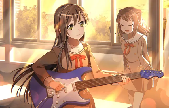 Девочки, гитара, BanG Dream