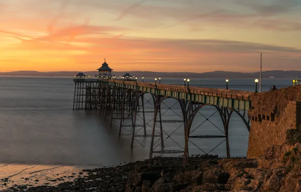 England, architecture, Clevedon Pier