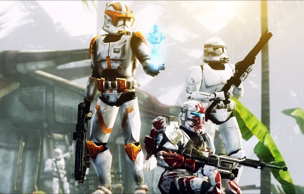 Картинка штурмовик, Звёздные войны, Star Wars: The Clone Wars, helmet, Stormtrooper, Clone Commander Cody, Войны клонов