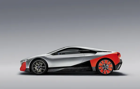 Фон, купе, BMW, профиль, 2019, Vision M NEXT Concept