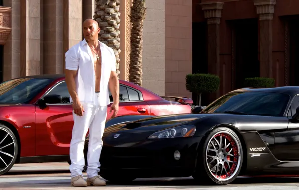 Картинка Вин Дизель, Vin Diesel, Dominic Toretto, Fast &ampamp; Furious 7, Форсаж 7