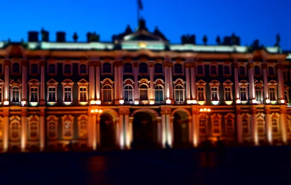 Ночь, город, Питер, Санкт-Петербург, Россия, Saint-Petersburg