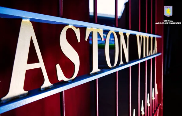 Wallpaper, sport, logo, stadium, football, Aston Villa FC, Villa Park