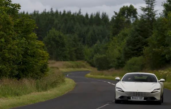 Картинка Ferrari, road, Roma, Ferrari Roma