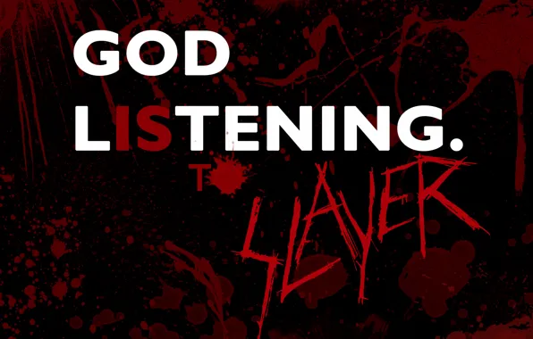 Metal, blood, band, slayer, god, thrash