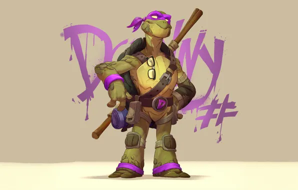 Teenage mutant ninja turtles, TMNT, donatello