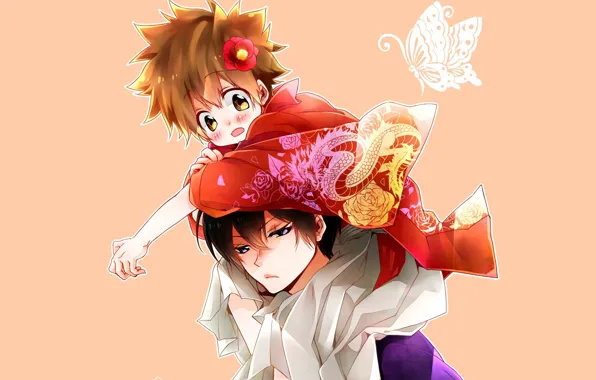 Аниме, Katekyo Hitman REBORN!, Хибари Кёя, Савада Тсунаёши