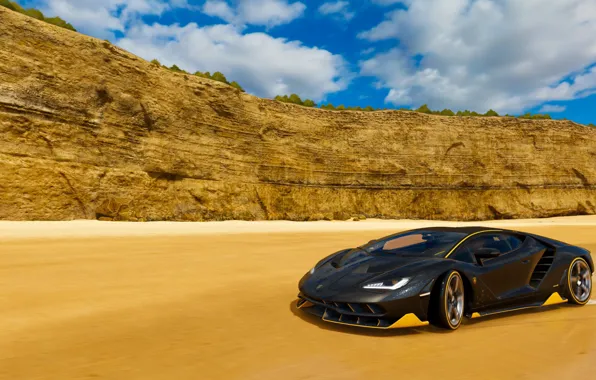 Авто, Игры, Машины, Гонки, Racing, Lamborghini Centenario, Forza Horizon 3, Playground Games