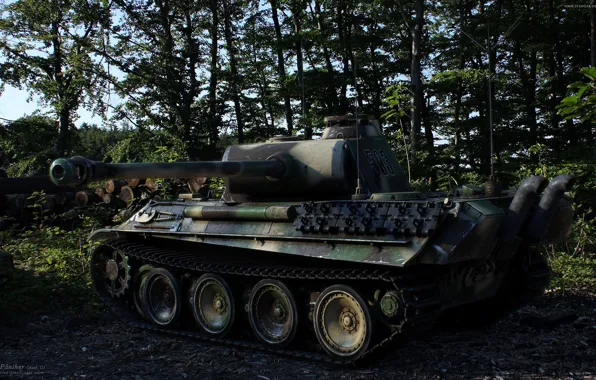 Пантера, танк, германия, вторая мировая война, военная техника