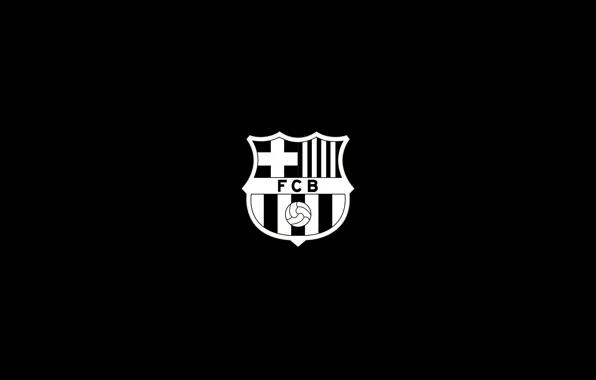 Футбол, минимализм, logo, барселона, football, barcelona