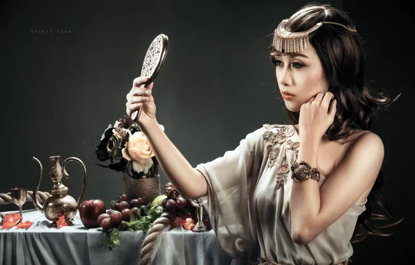 Картинка азиатка, Model, Quỳnh Nhi