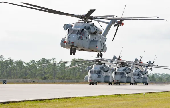 Аэродром, взлет, Sikorsky, CH-53K