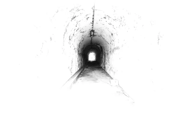Картинка свет, жизнь, смерть, тень, туннель