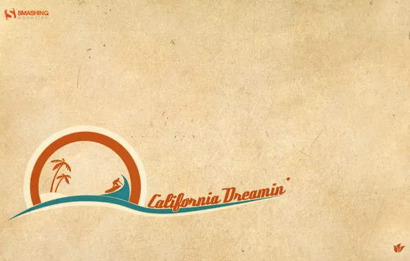 Оранжевый, зеленый, остров, California
