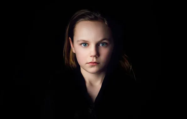 Фон, портрет, девочка