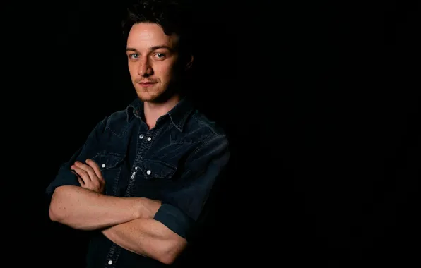 Актёр, чёрный фон, James McAvoy