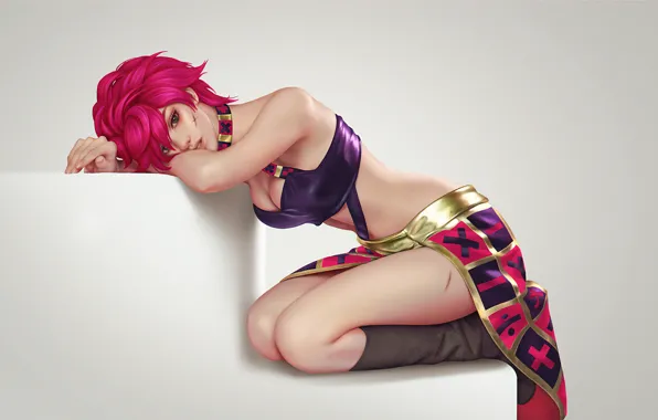 Картинка взгляд, девушка, стиль, лежит