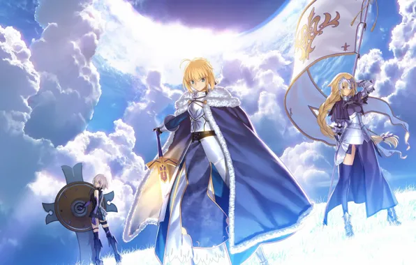 Sword, anime, crown, pretty, ken, blade, warrior, manga