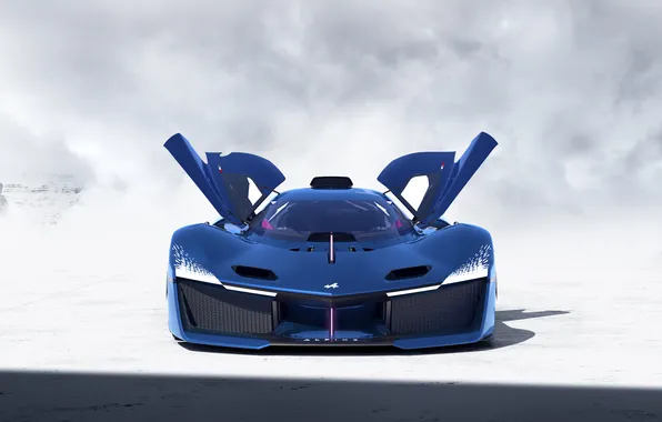 Концепт кар, гибрид, гиперкар, Alpine, hydrogen, водород, 2024, HY6