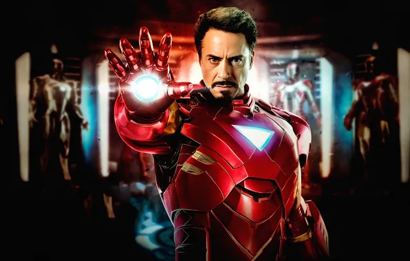 Костюм, постер, Iron Man, комикс, Robert Downey Jr., MARVEL, Роберт Дауни мл., Tony Stark