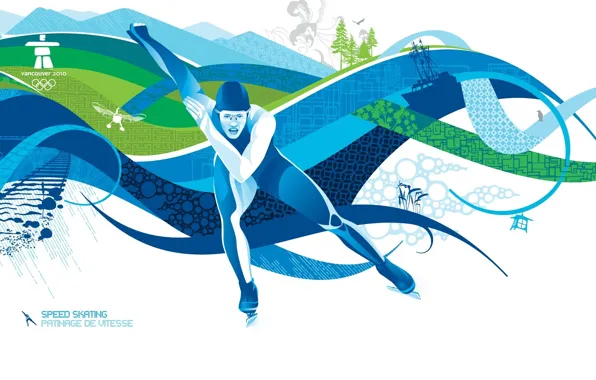 Стиль, спорт, Ванкувер, vancouver 2010, олимпиада 2010, коньки, олимпийские игры, зимние виды спорта