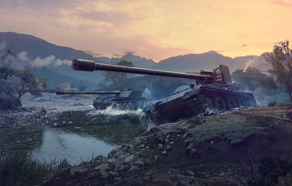 WoT, World of Tanks, ПТ-САУ, Мир Танков, Wargaming Net, Противотанковые САУ, Rhm Borsig Waffentrager, Grille …