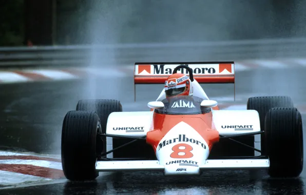 McLaren, формула 1, formula one, 1983, Belgien, Lauda