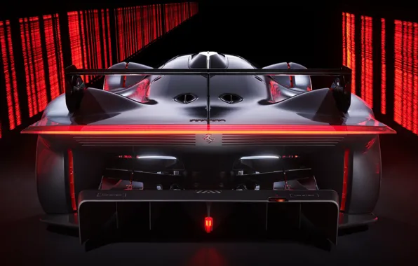 Картинка Concept, Ferrari, вид сзади, Gran Turismo, 2022, Ferrari Vision