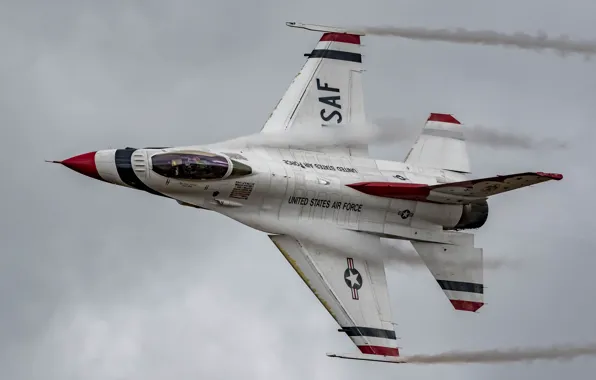 Картинка полет, истребитель, кабина, Fighting Falcon, F-16C