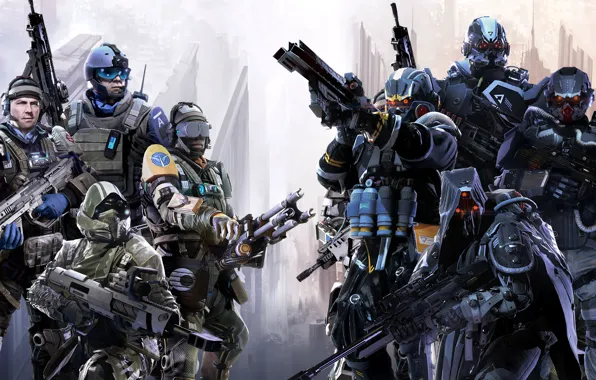 Оружие, солдаты, экипировка, multiplayer, мультиплеер, Sony Computer Entertainment, Guerrilla Games, Killzone: Shadow Fall