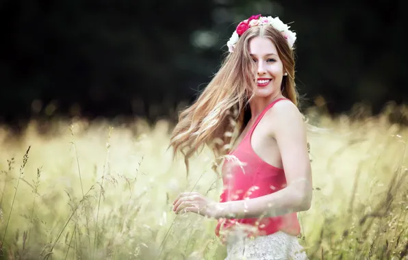 Картинка лето, девушка, Barbora