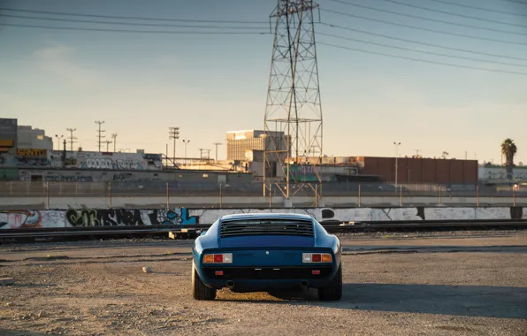 Картинка Lamborghini, 1971, rear, Miura, Lamborghini Miura P400 SV