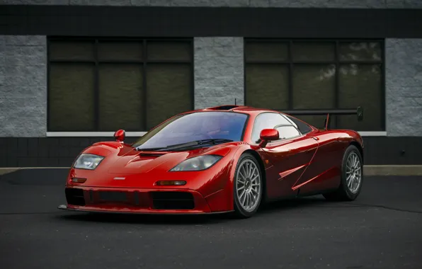 McLaren, Red, Front, McLaren F1, LM Spec, High Downforce Package