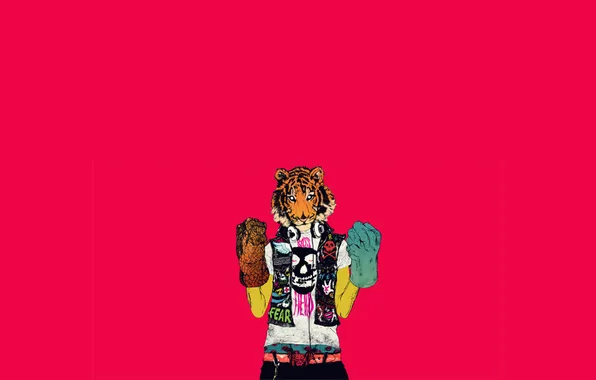 Тигр, tiger, комикс, comic art, Boneface