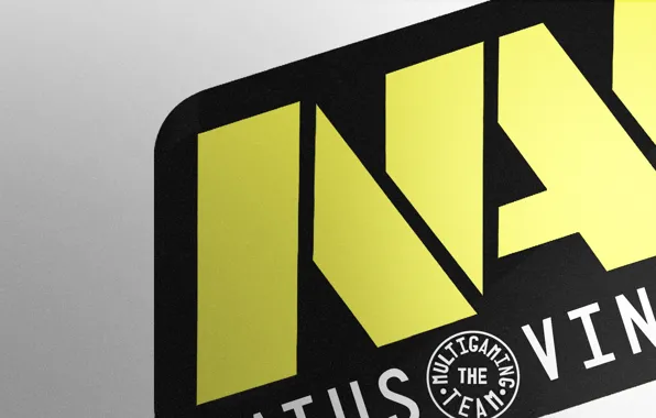 Логотип, Game, Team, Minimalism, CSGO, Natus Vincere, Na`Vi, Counter-Strike: Global Offensive