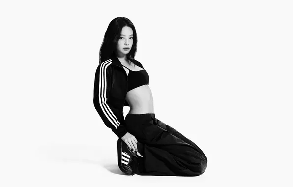 Обои для рабочего стола, kpop, blackpink, блэкпинк, корейская певица, kim jennie, ким дженни, 16x9