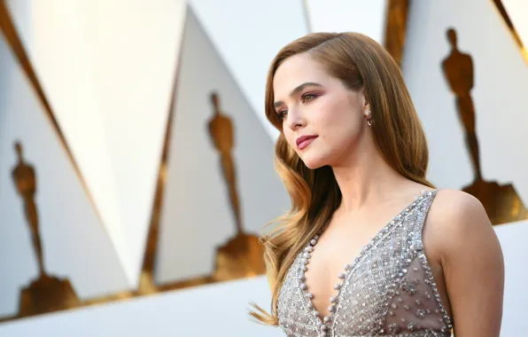 Взгляд, поза, макияж, актриса, Zoey Deutch, Зои Дойч
