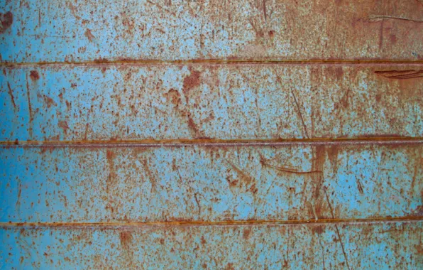 Картинка metal, blue, pattern, rusty