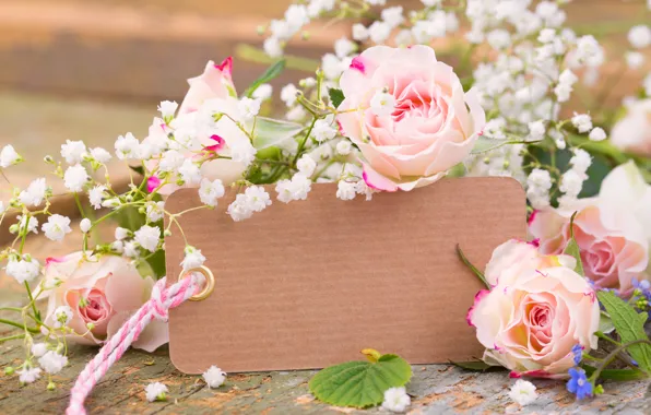 Картинка розы, лепестки, бутоны, pink, flowers, romantic, roses