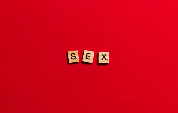 Sex, letters, scrabble