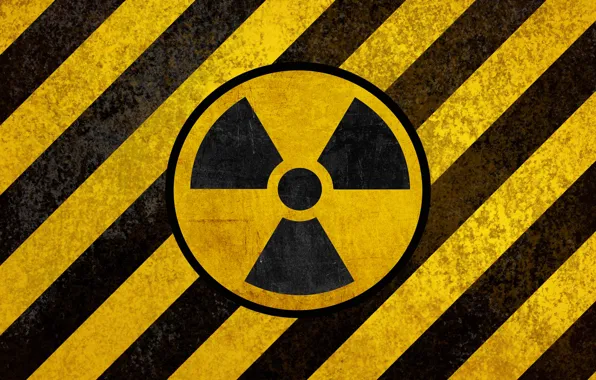 Знак, Радиация, Радиационный знак, Danger, Опасность, Radiation