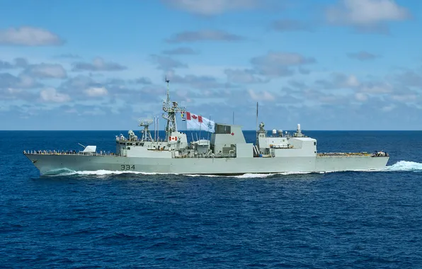 Канада, фрегат, Королевский Военно-Морской Флот, HMCS Regina